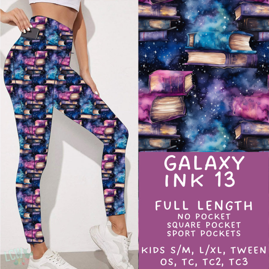 Preorder Custom Styles - Galaxy Ink 13 - Closes 16 Jan - ETA late Apr 2025 Leggings