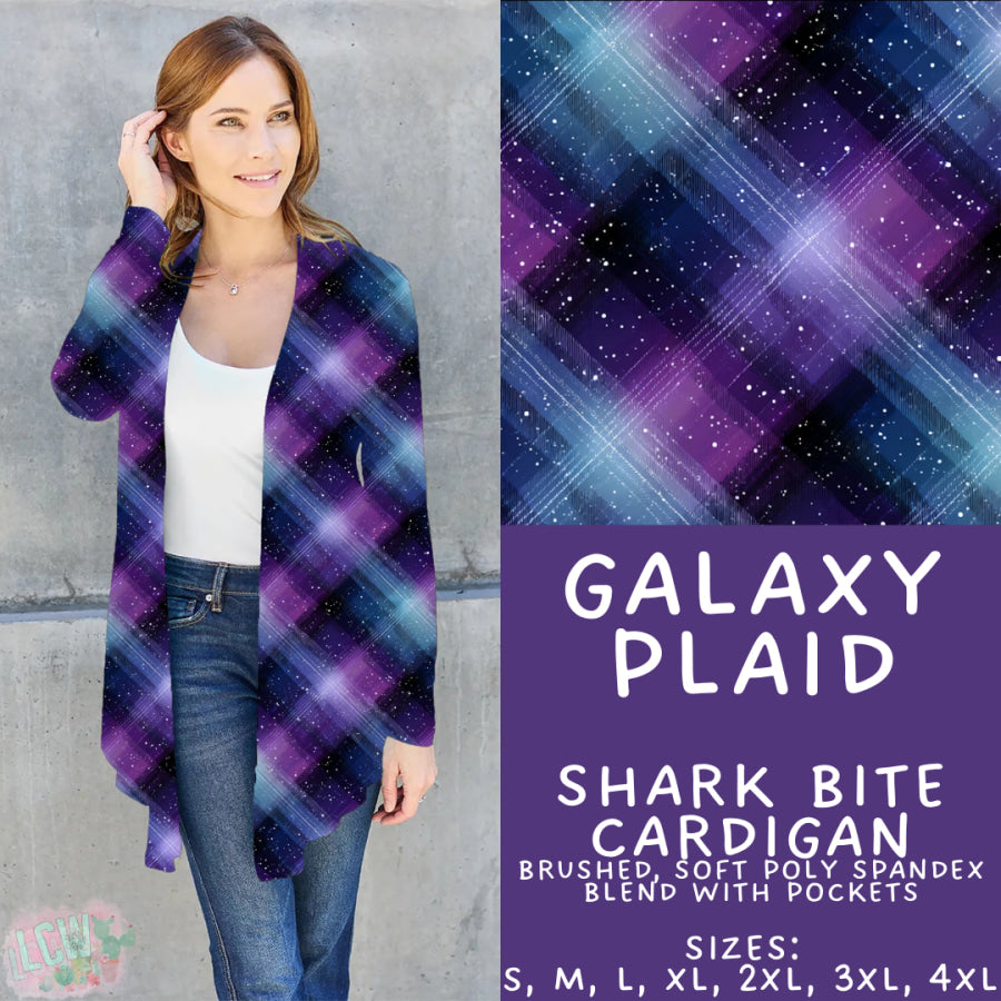 Preorder Custom Styles - Galaxy Plaid - Closes 29 Sep - ETA late Dec 2025 Leggings