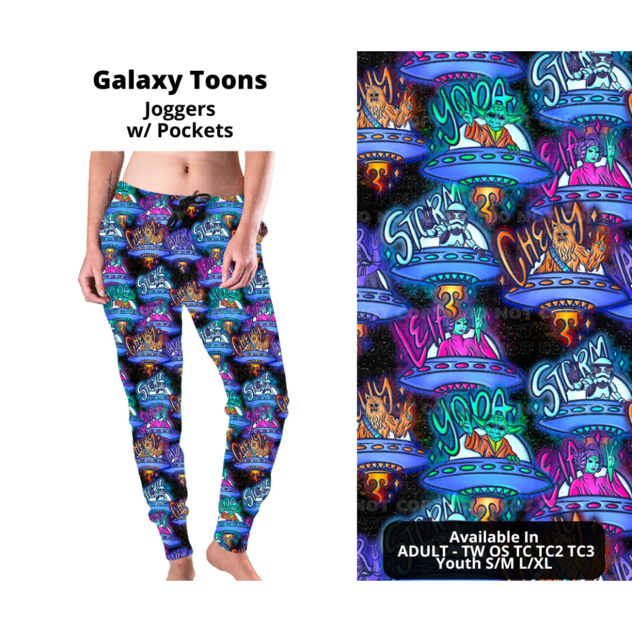 PREORDER Custom Styles - Galaxy Toons - Closes 27 Nov - ETA late Feb 2025 Leggings