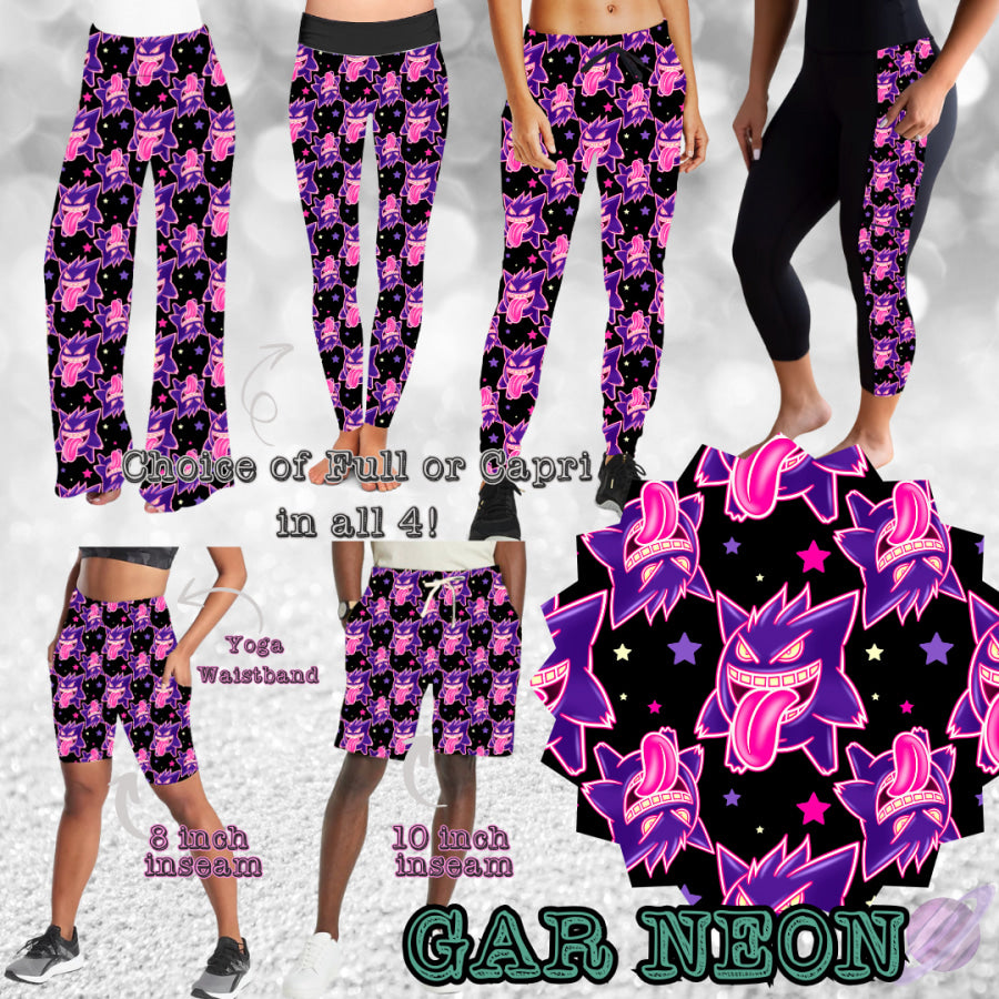 PREORDER Custom Styles - Gar Neon - Closes 21 Sep - ETA late Dec 2025 Leggings