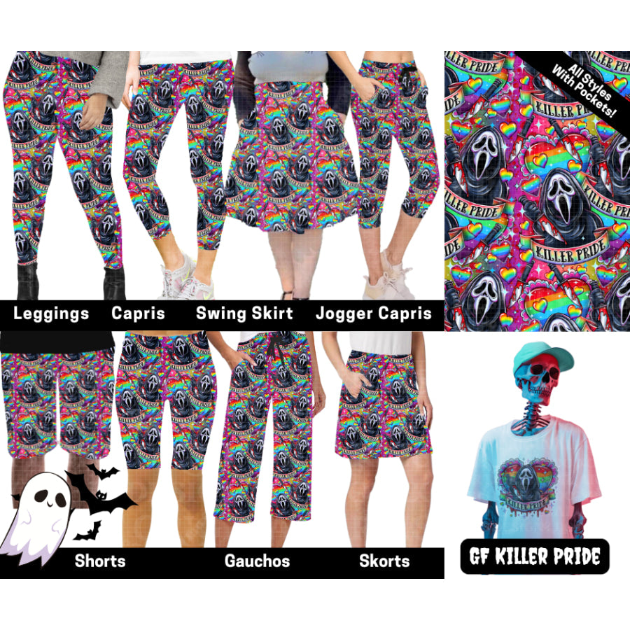 Preorder Custom Styles - GF Killer Pride - Closes 28 May - ETA late Sep 2025 Leggings