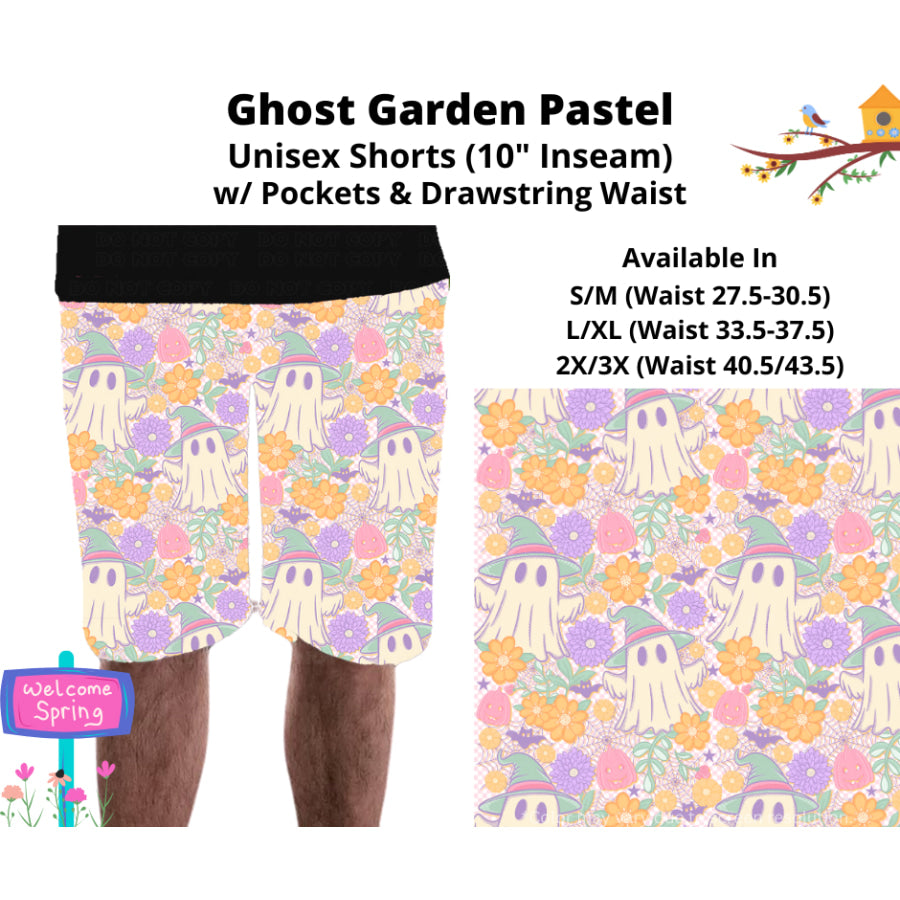 PREORDER Custom Styles - Ghost Garden Pastel - Closes 22 Jan - ETA late Apr 2025 Leggings