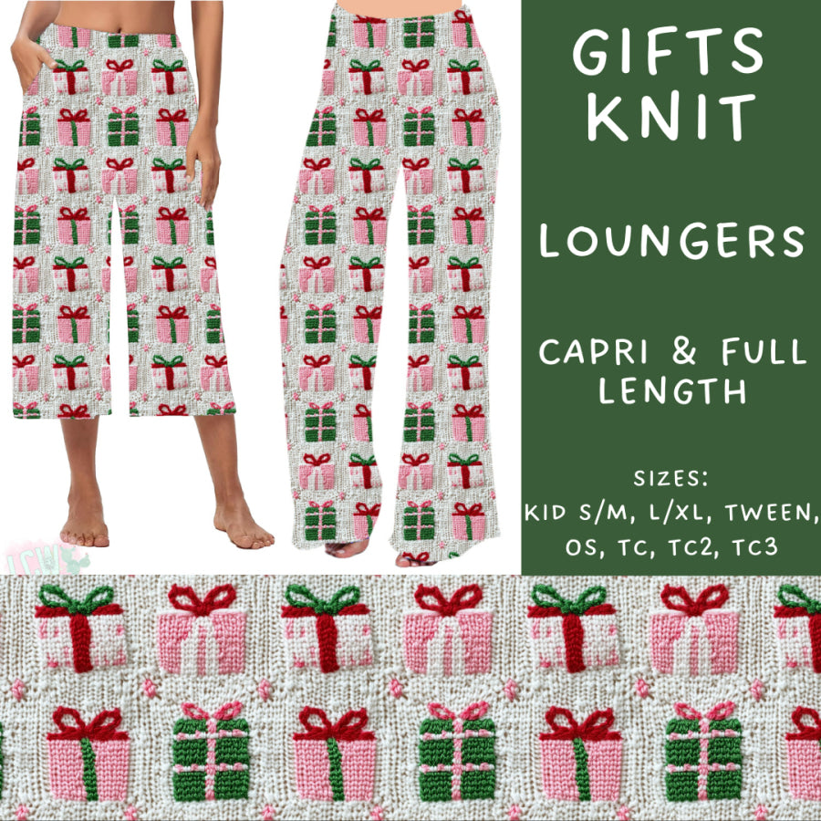 Preorder Custom Styles - Gifts Knit - Closes 31 Oct - ETA early Jan 2025 Leggings