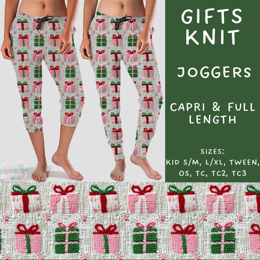 Preorder Custom Styles - Gifts Knit - Closes 31 Oct - ETA early Jan 2025 Leggings