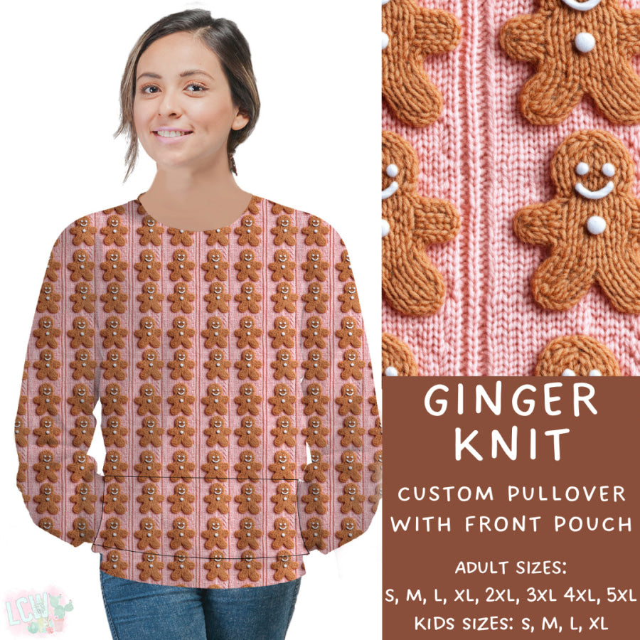 Preorder Custom Styles - Ginger Knit - Closes 31 Oct - ETA early Jan 2025 Leggings