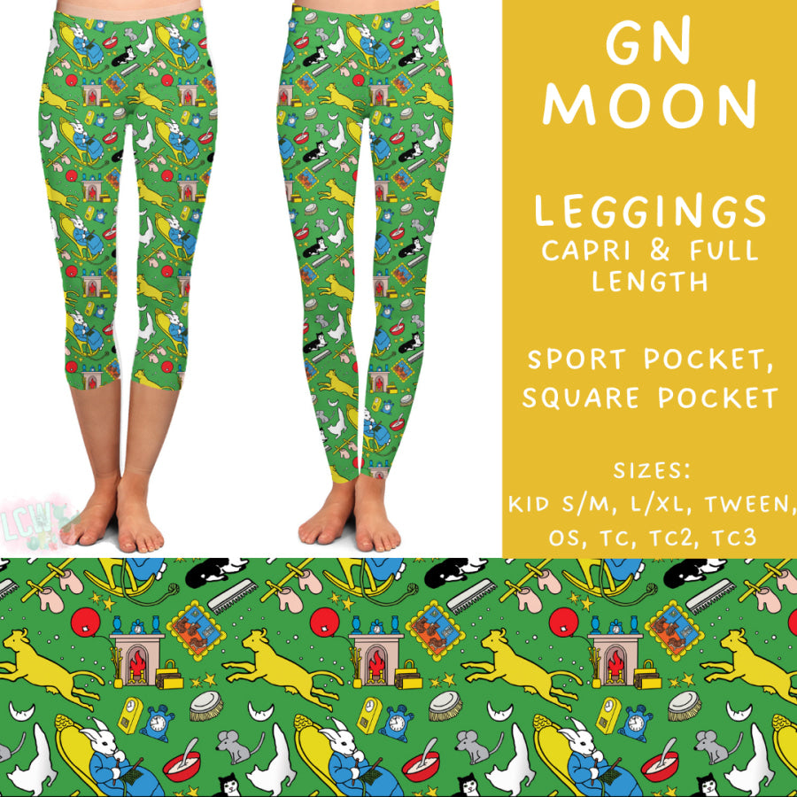 Preorder Custom Styles - GN Moon - Closes 17 Jan - ETA late Apr 2025 Leggings