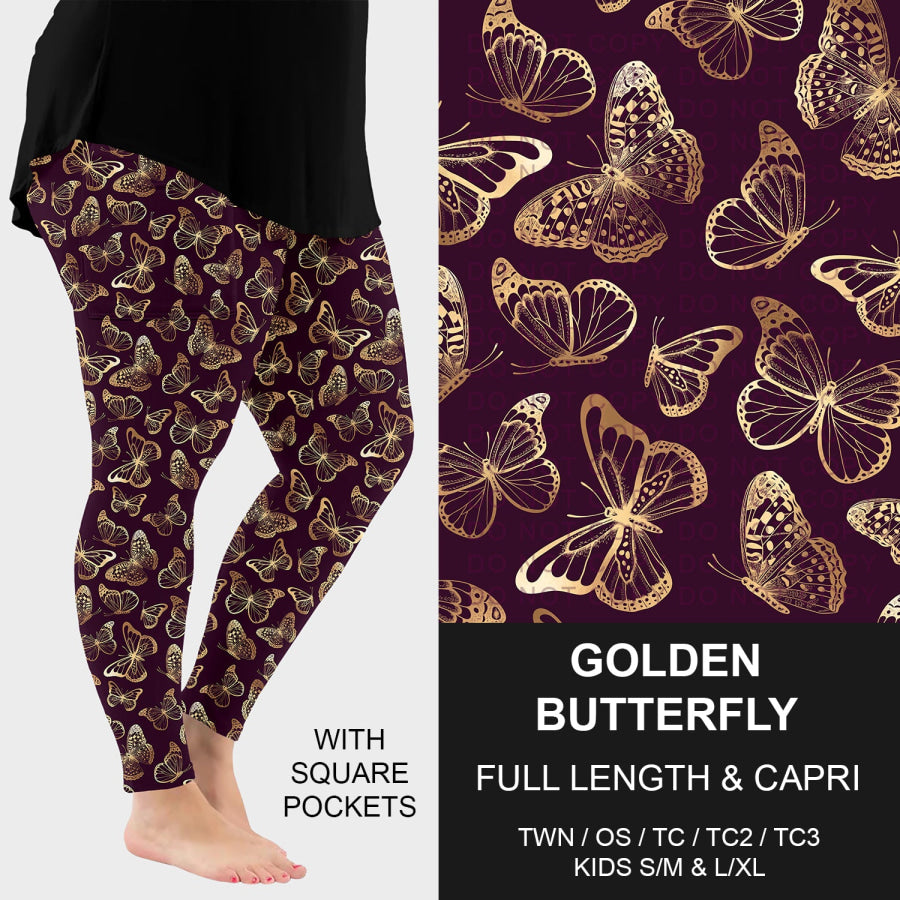 Preorder Custom Styles - Golden Butterfly - Closes 11 Nov - ETA mid Feb 2026 Loungewear