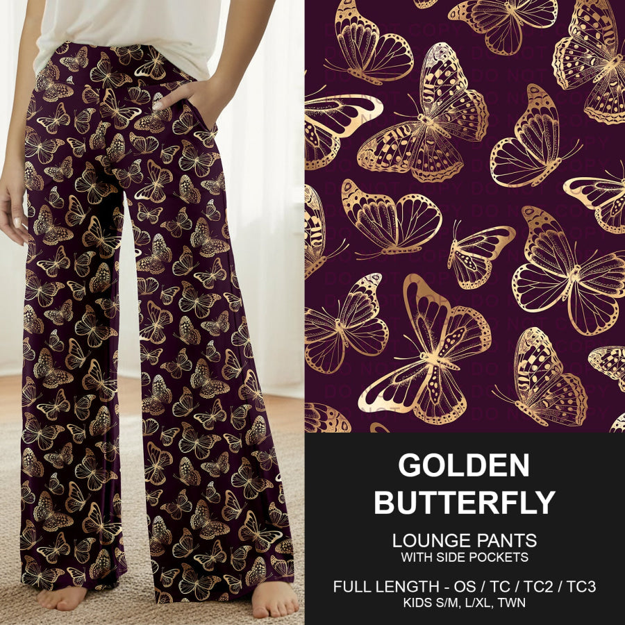 Preorder Custom Styles - Golden Butterfly - Closes 11 Nov - ETA mid Feb 2026 Loungewear