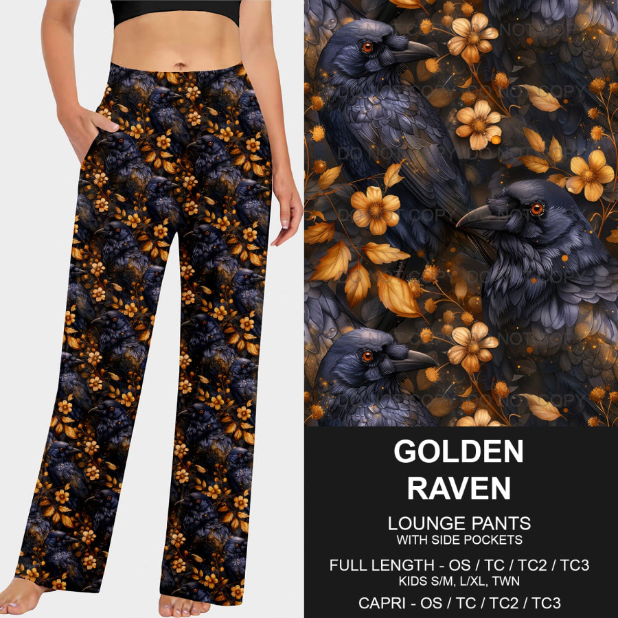 PREORDER Custom Styles - Golden Raven - Closes 21 Jan - ETA late Apr 2025 Loungewear