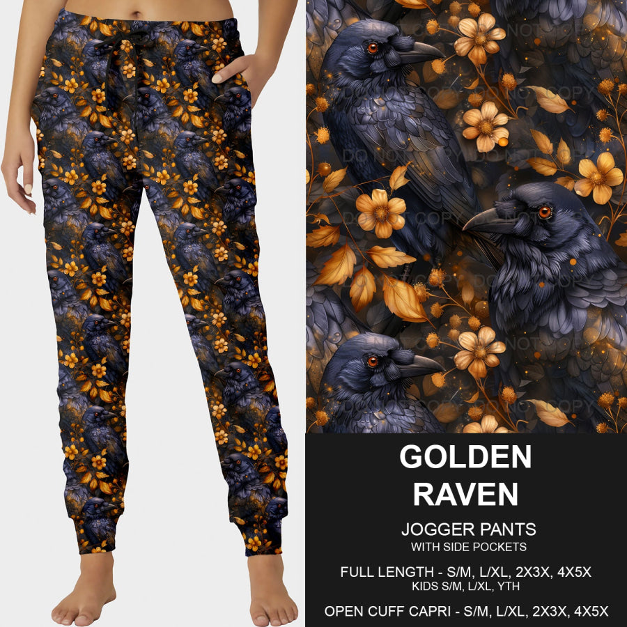 PREORDER Custom Styles - Golden Raven - Closes 21 Jan - ETA late Apr 2025 Loungewear