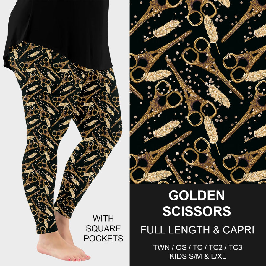 PREORDER Custom Styles - Golden Scissors - Closes 20 May - ETA late Aug 2025 Loungewear