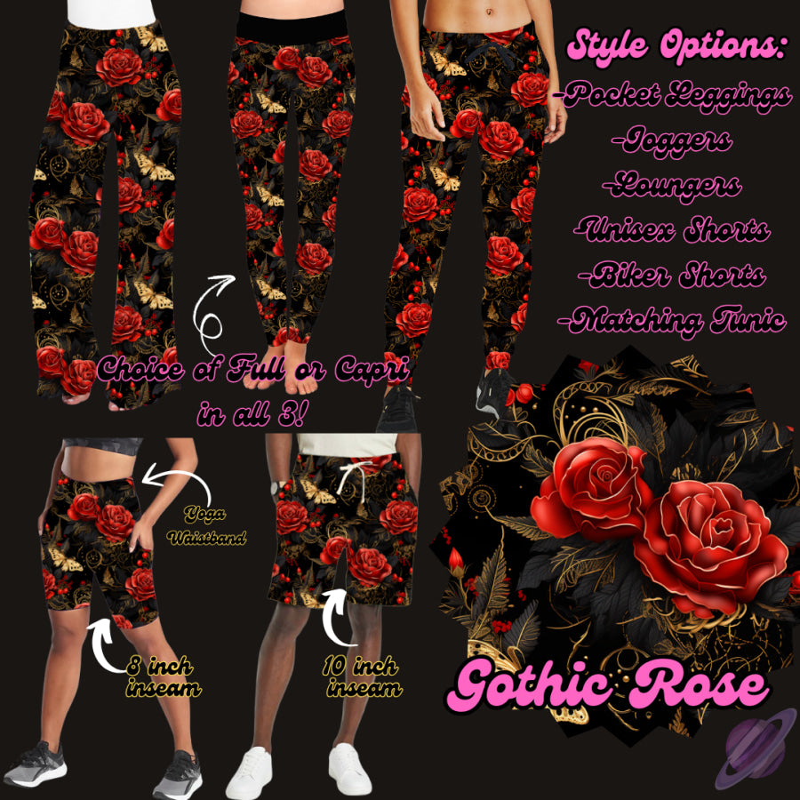 Preorder Custom Styles - Gothic Rose - Closes 23 Mar - ETA late Jun 2025 Streetwear