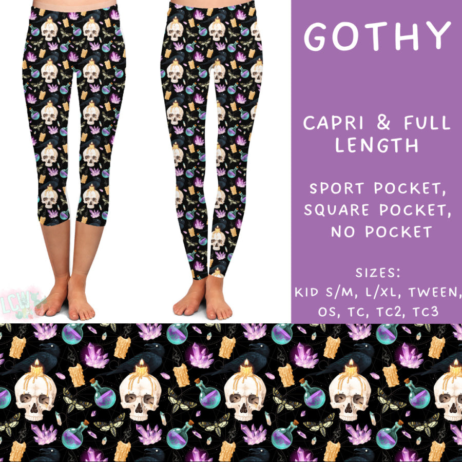 Preorder Custom Styles - Gothy - Closes 6 Dec - ETA late Feb 2025 Leggings