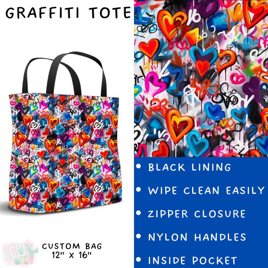 Preorder Custom Styles - Graffiti - Closes 22 Jan - ETA late Apr 2025 Leggings