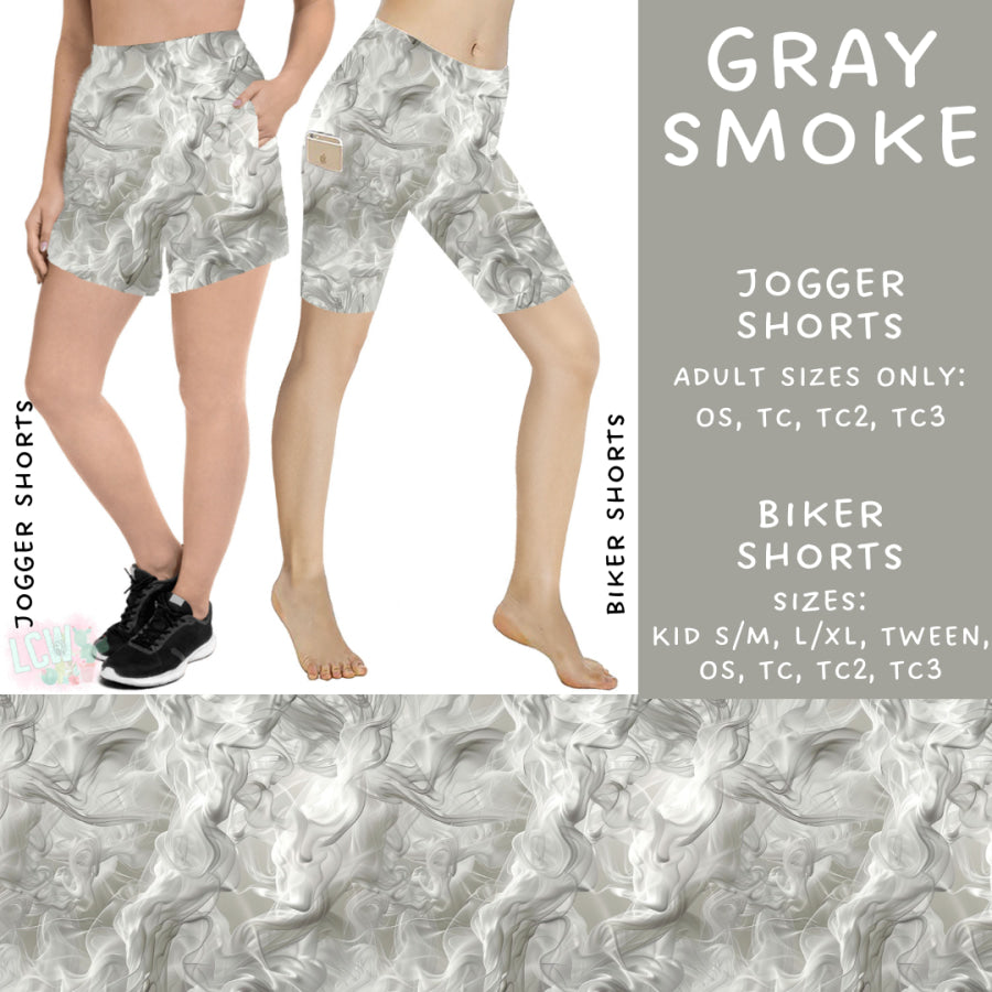 Preorder Custom Styles - Gray Smoke - Closes 18 Sep - ETA early Dec 2024 Leggings