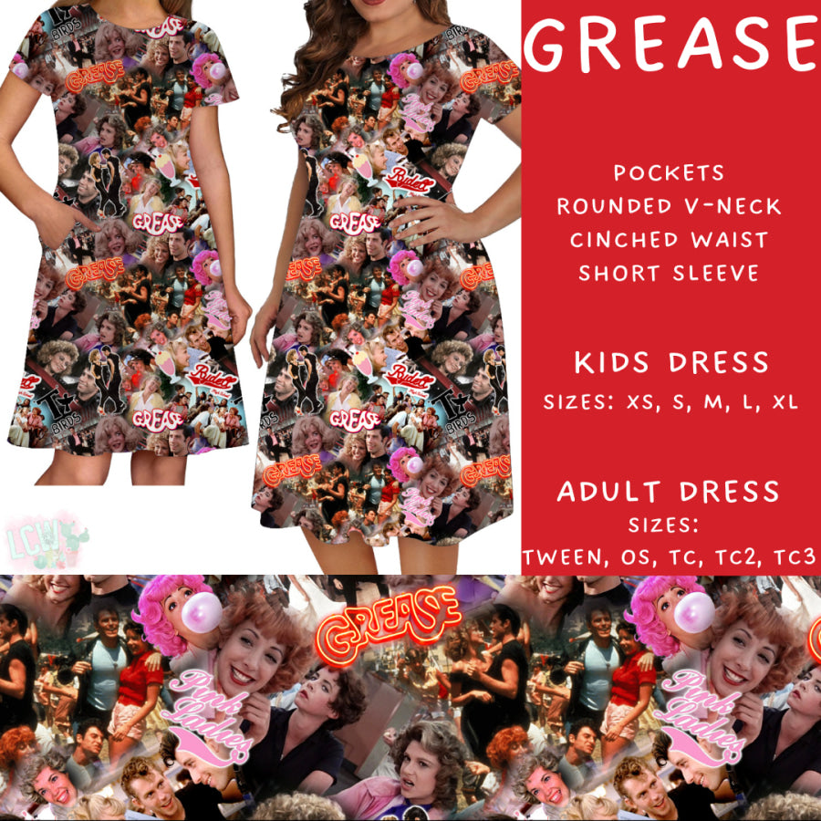 Preorder Custom Styles - Grease - Closes 31 Mar - ETA late May 2025 Leggings