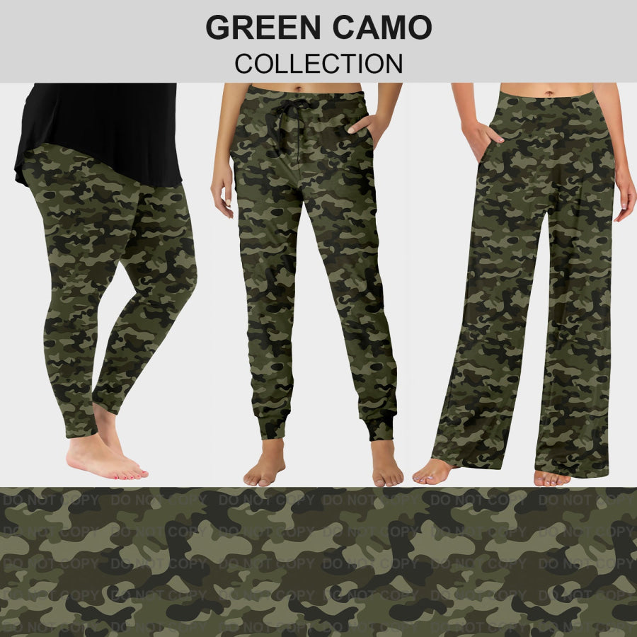 PREORDER Custom Styles - Green Camo - Closes 4 Mar - ETA late May 2025 Loungewear