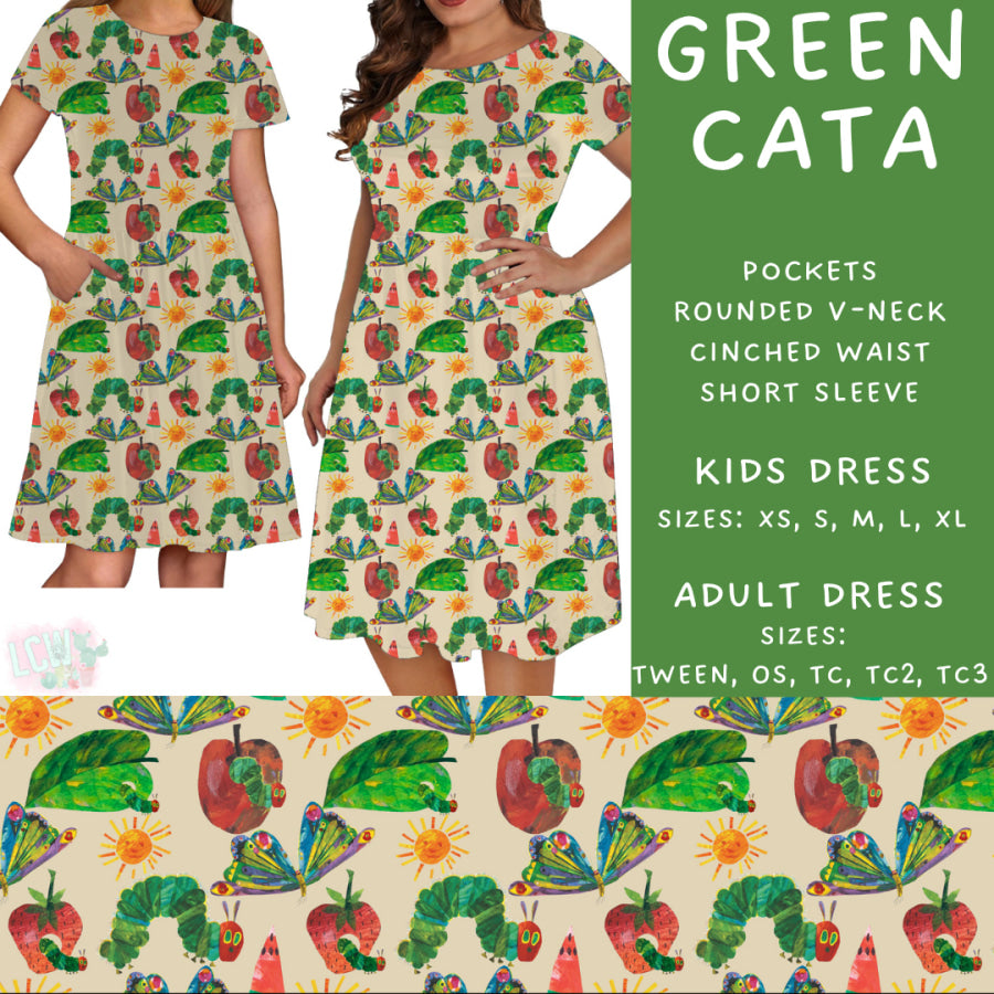 Preorder Custom Styles - Green Cata - Closes 21 Mar - ETA mid Jun 2025 Leggings