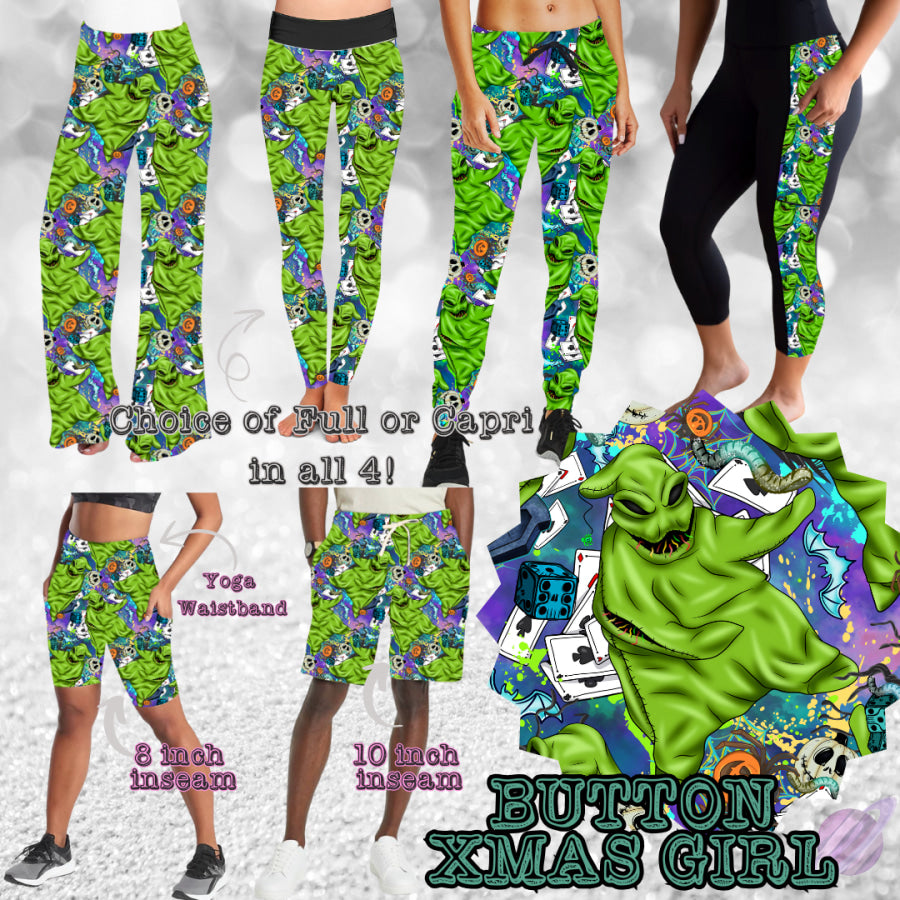 PREORDER Custom Styles - Green Guy - Closes 21 Sep - ETA late Dec 2025 Leggings