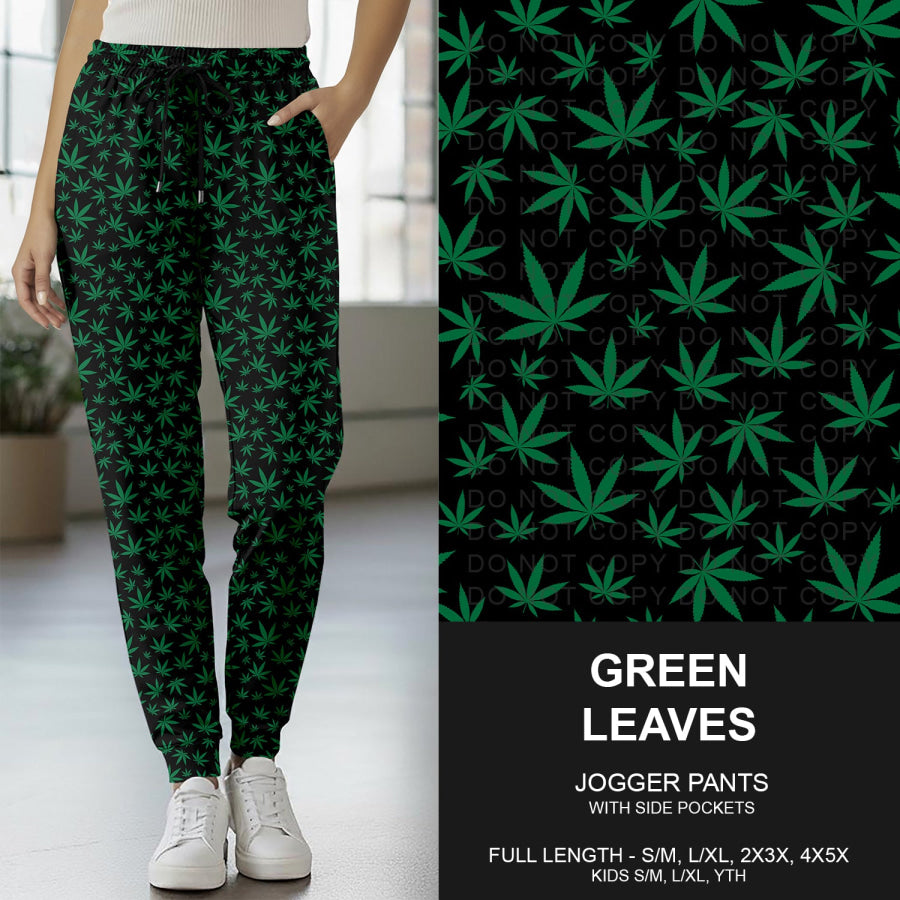 Preorder Custom Styles - Green Leaves - Closes 25 Nov - ETA late Feb 2026 Loungewear