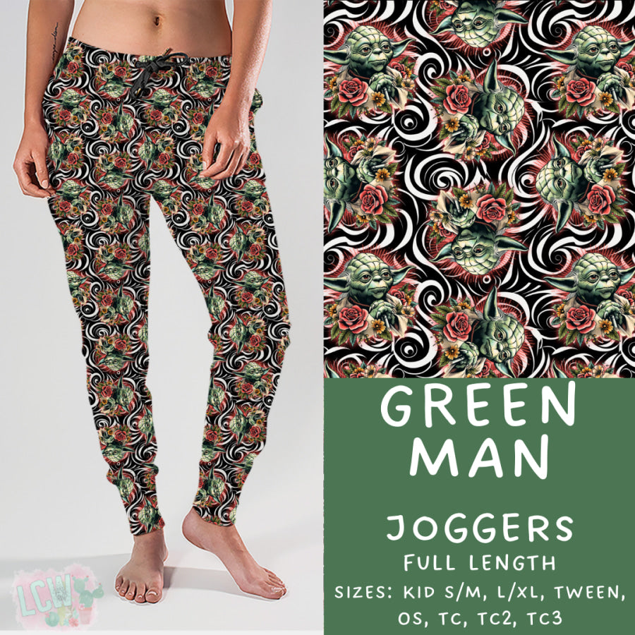 Preorder Custom Styles - Green Man - Closes 10 Mar - ETA early Jun 2025 Leggings