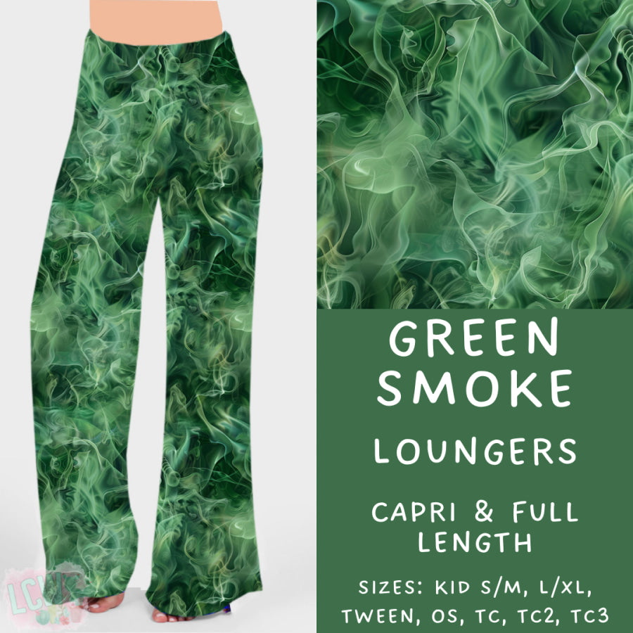 Preorder Custom Styles - Green Smoke - Closes 20 Feb - ETA mid May 2025 Leggings