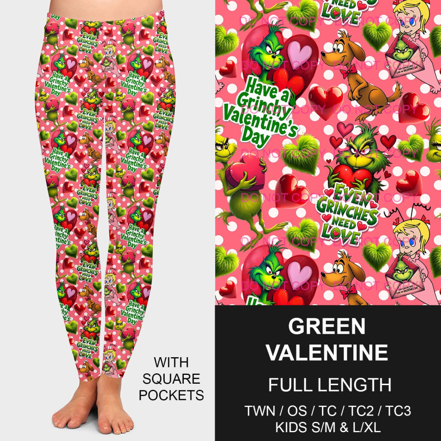 PREORDER Custom Styles - Green Valentine - Closes 3 Dec - ETA mid Feb 2025 Loungewear