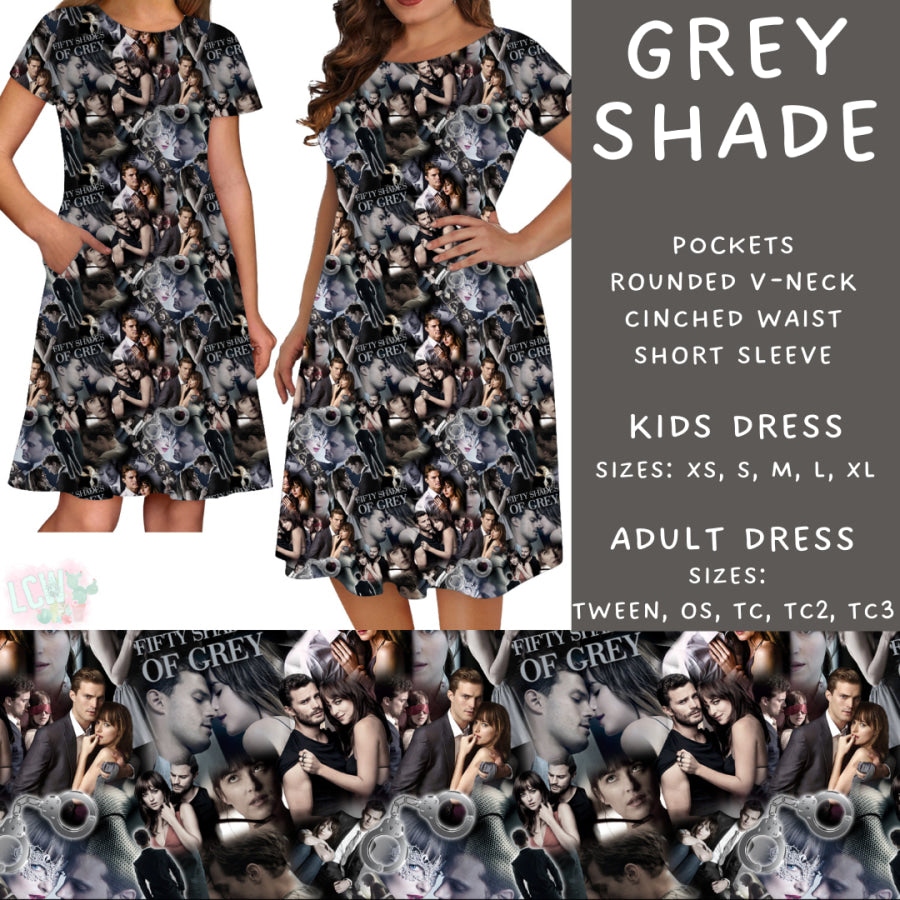 Preorder Custom Styles - Grey Shade - Closes 31 Mar - ETA late May 2025 Leggings