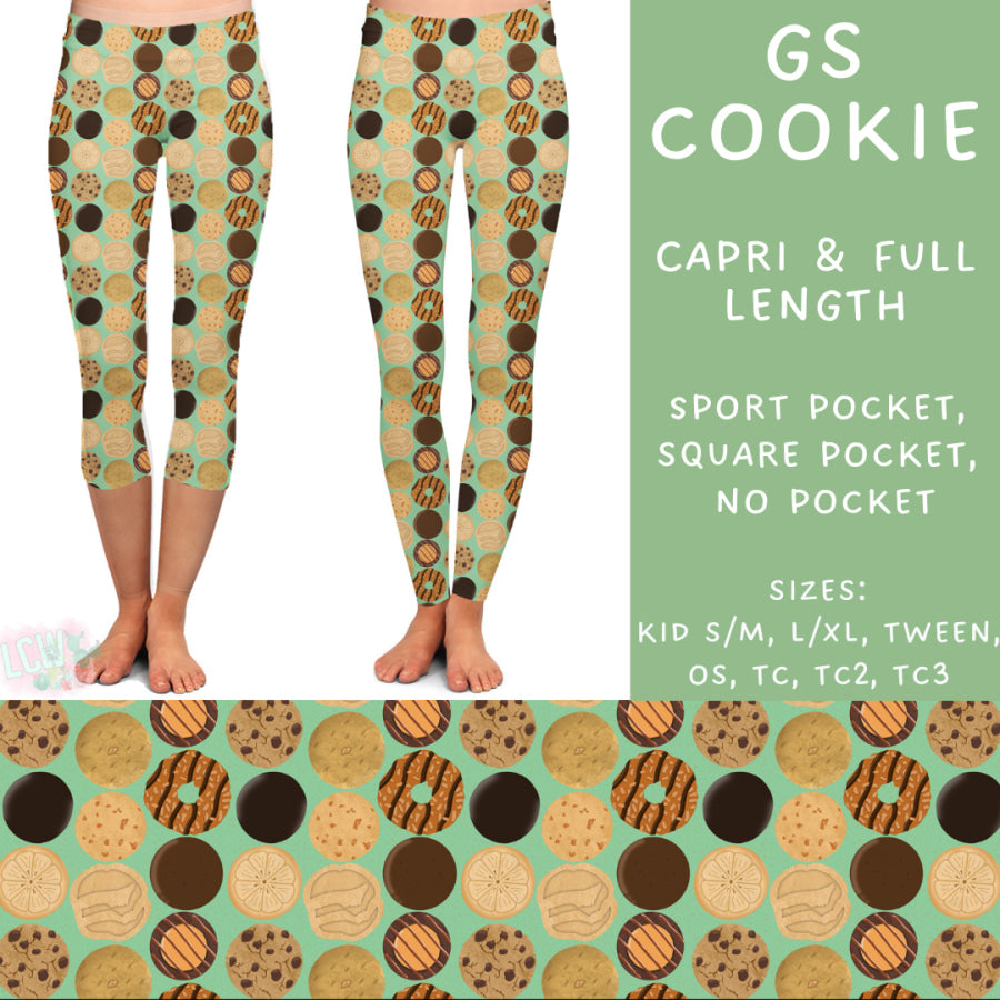 Preorder Custom Styles - GS Cookie - Closes 23 Sep - ETA early Dec 2024 Leggings