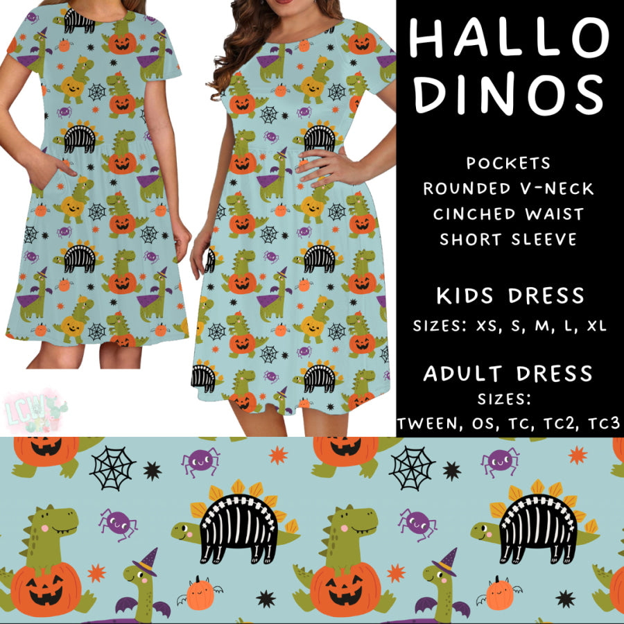 Preorder Custom Styles - Hallo Dinos - Closes 28 Jun - ETA late Oct 2025 Leggings