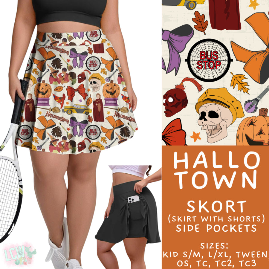 Preorder Custom Styles Hallo Town Closes 11 Sep ETA late Nov 2025 Leggings