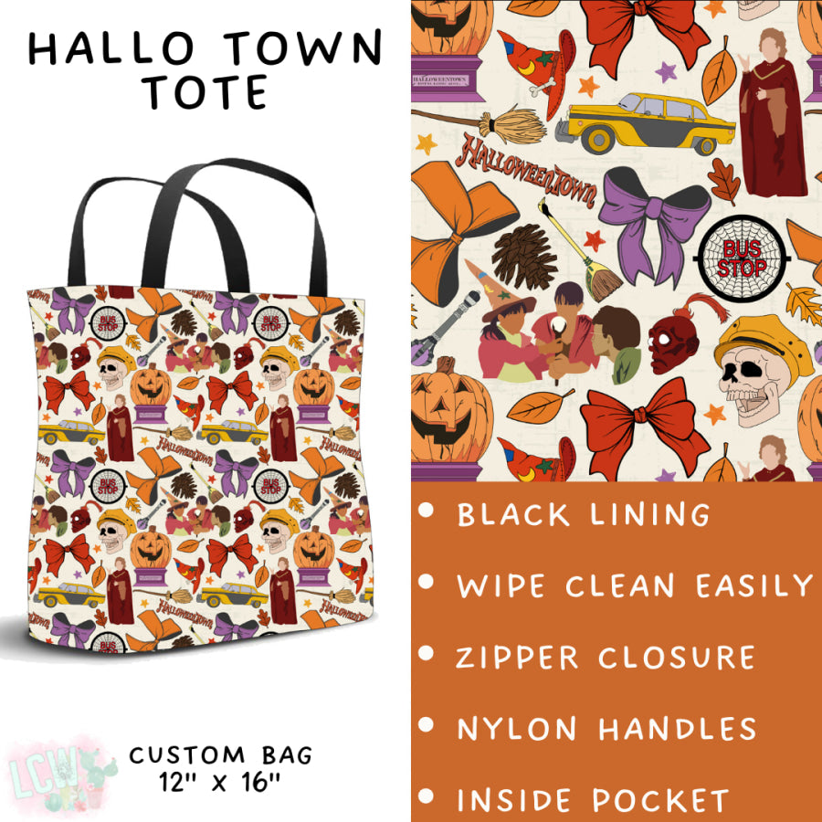 Preorder Custom Styles Hallo Town Closes 11 Sep ETA late Nov 2025 Leggings