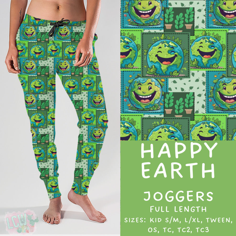 Preorder Custom Styles - Happy Earth - Closes 24 Feb - ETA mid May 2025 Leggings