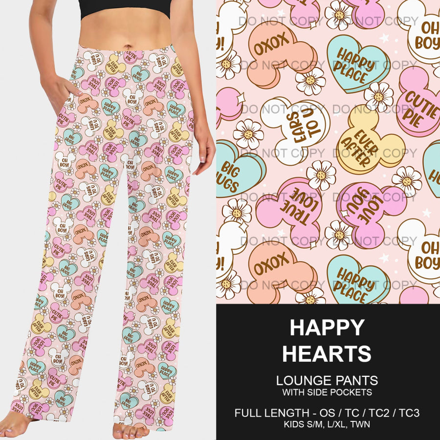 PREORDER Custom Styles - Happy Hearts - Closes 26 Nov - ETA early Feb 2025 Loungewear