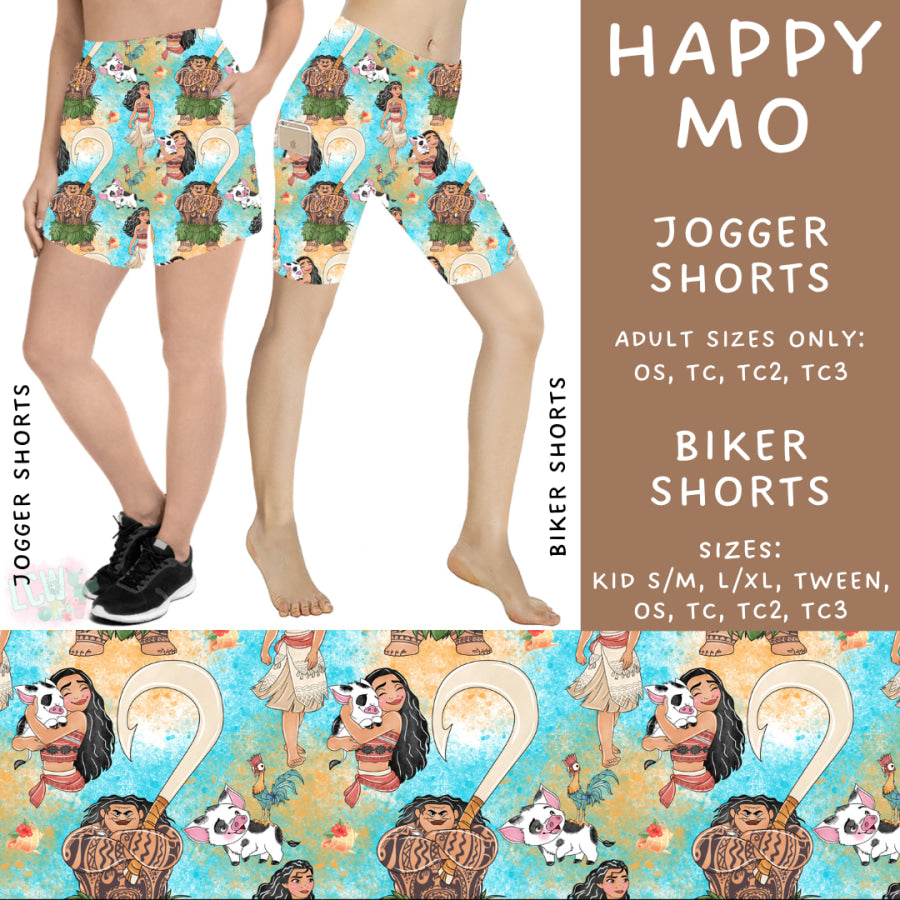 Preorder Custom Styles - Happy Mo - Closes 18 Nov - ETA early Feb 2025 Leggings