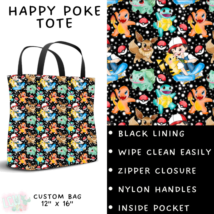 Preorder Custom Styles - Happy Poke - Closes 5 Mar - ETA late May 2025 Leggings