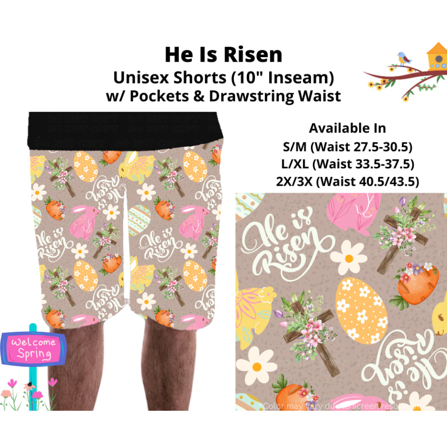 PREORDER Custom Styles - He Is Risen - Closes 20 Jan - ETA late Apr 2025 Leggings