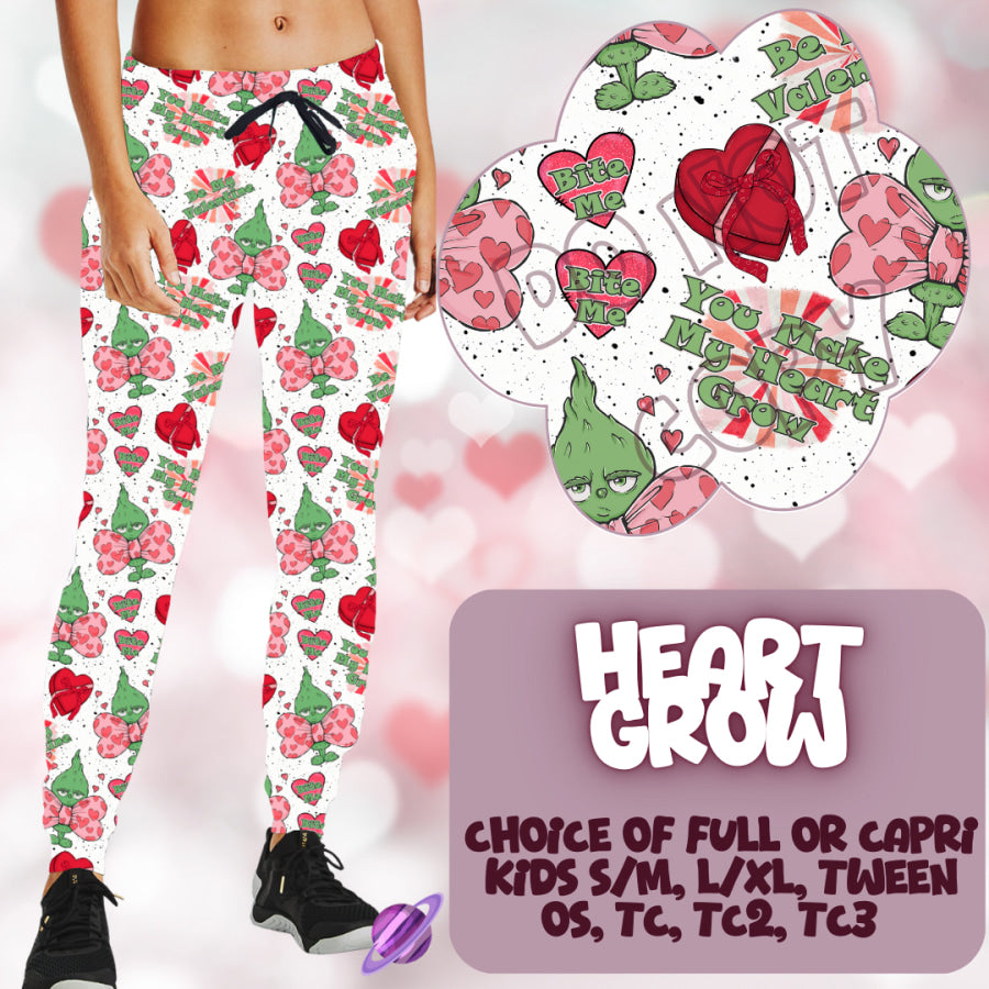 PREORDER Custom Styles - Heart Grow - Closes 2 Dec - ETA mid Feb 2025 Leggings