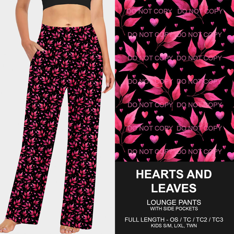 PREORDER Custom Styles - Hearts and Leaves - Closes 3 Dec - ETA mid Feb 2025 Loungewear