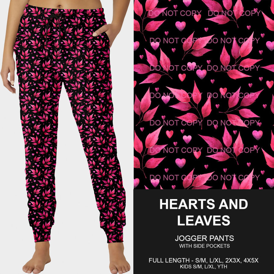 PREORDER Custom Styles - Hearts and Leaves - Closes 3 Dec - ETA mid Feb 2025 Loungewear