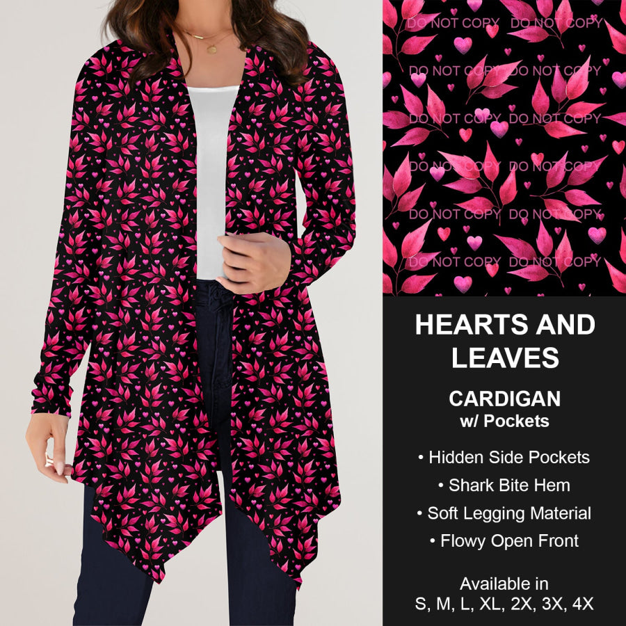 PREORDER Custom Styles - Hearts and Leaves - Closes 3 Dec - ETA mid Feb 2025 Loungewear