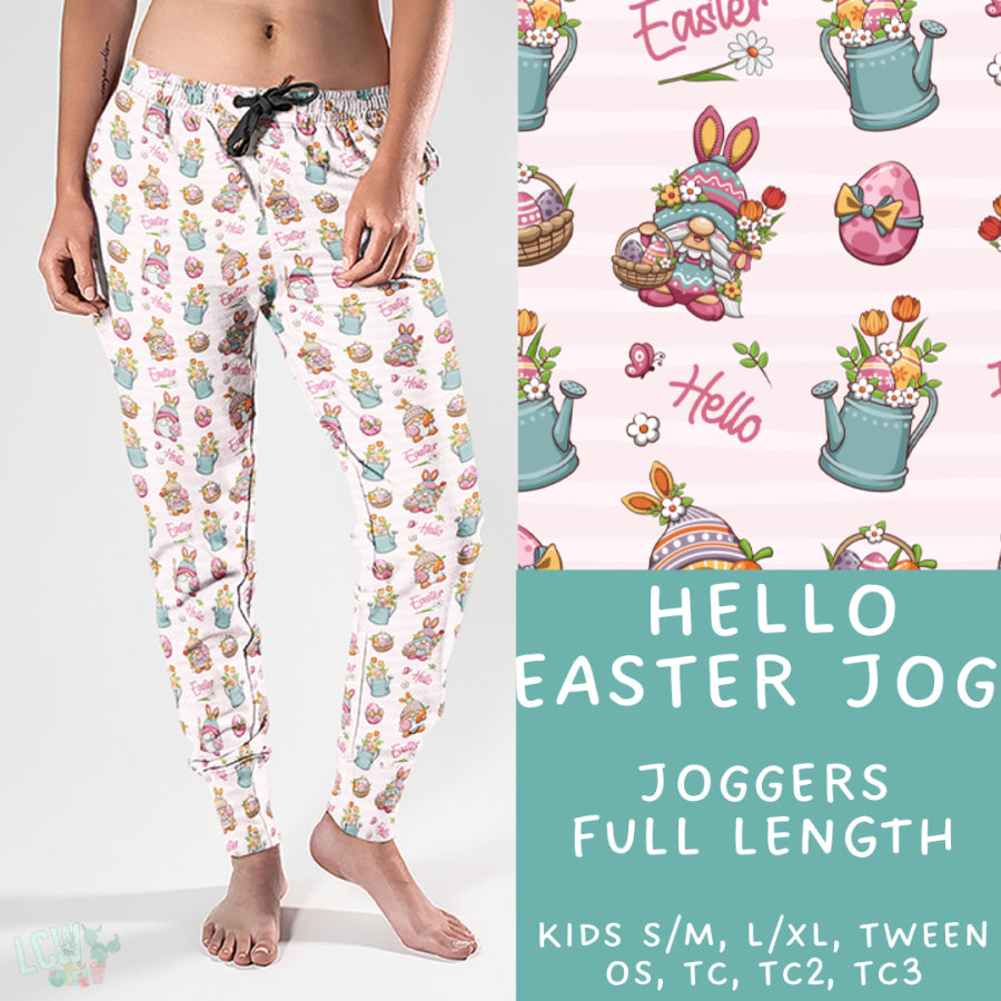 Preorder Custom Styles - Hello Easter - Closes 30 Jan - ETA late Apr 2025 Leggings