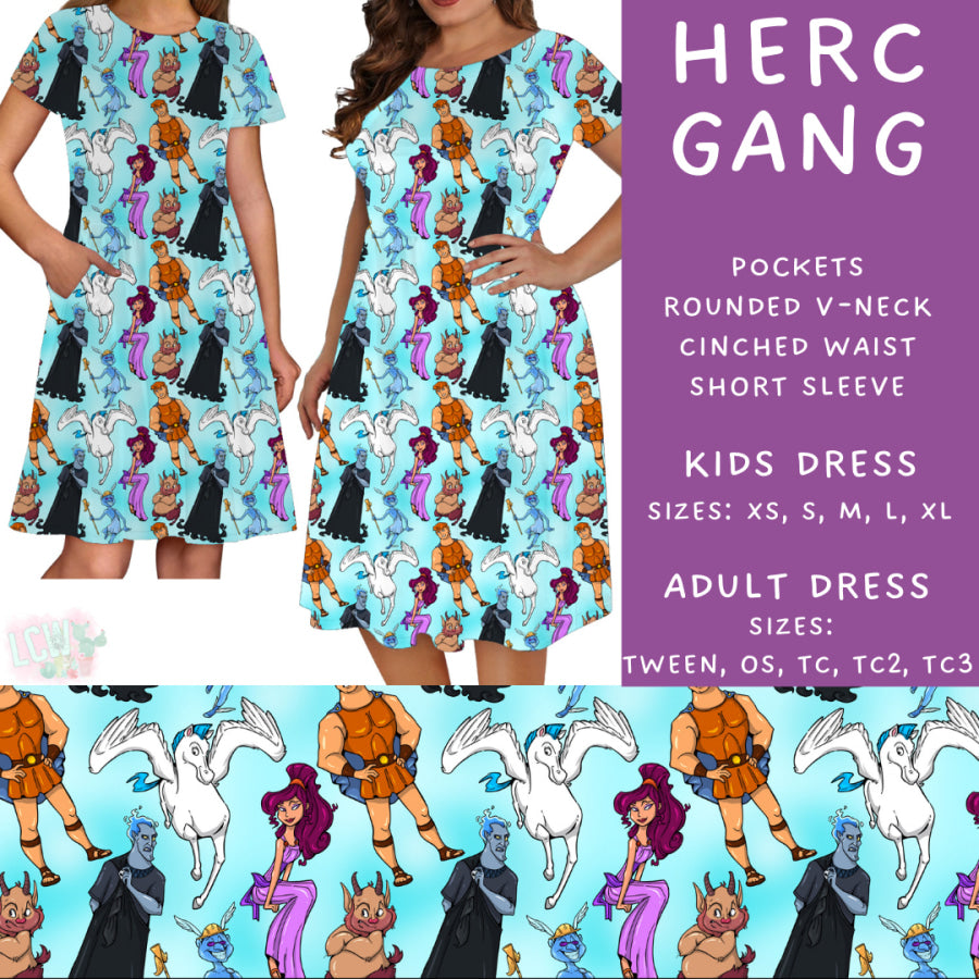 Preorder Custom Styles - Herc Gang - Closes 5 Mar - ETA late May 2025 Leggings