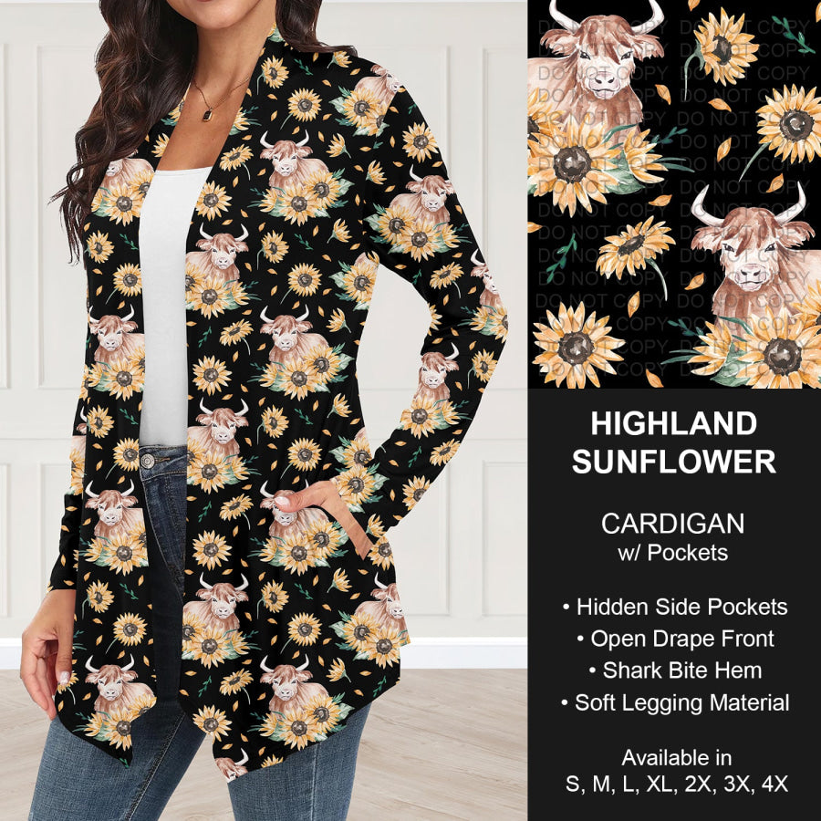 Preorder Custom Styles - Highland Sunflower - Closes 23 Sep - ETA late Dec 2025 Loungewear
