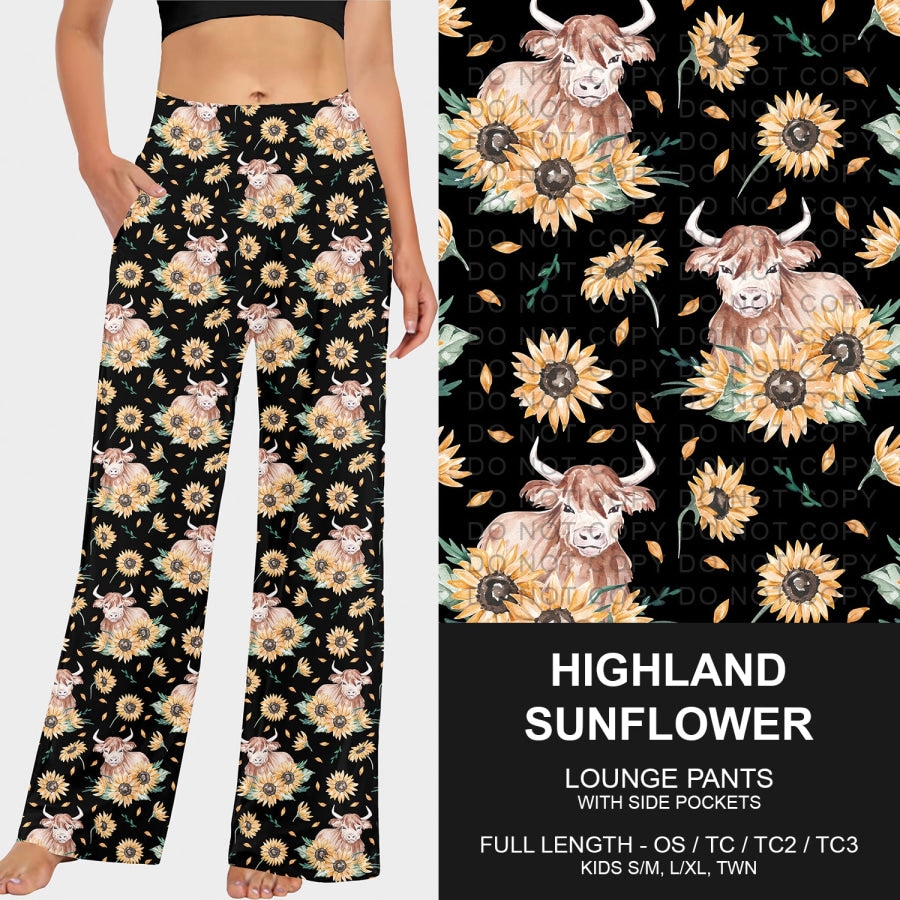 Preorder Custom Styles - Highland Sunflower - Closes 23 Sep - ETA late Dec 2025 Loungewear