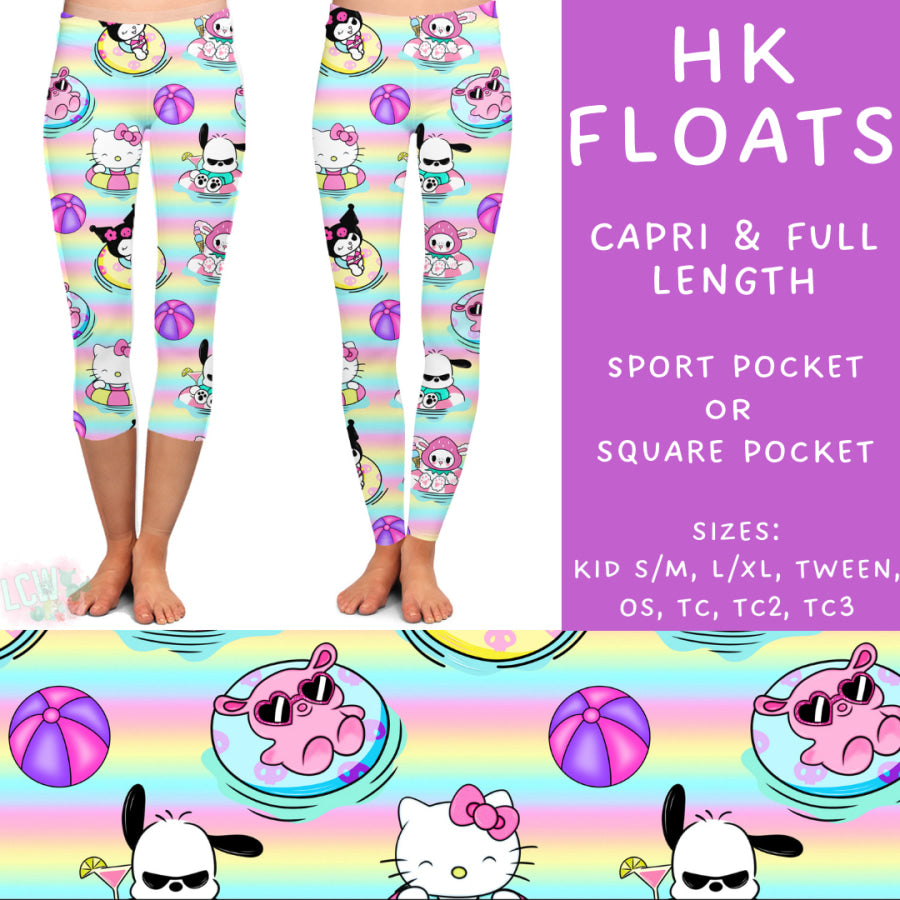 Preorder Custom Styles - HK Floats - Closes 15 May - ETA mid Jul 2025 Leggings