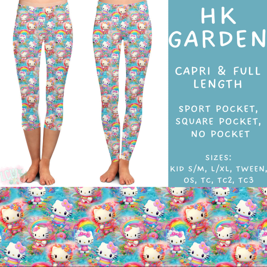 Preorder Custom Styles - HK Garden - Closes 29 Jan - ETA late Apr 2025 Leggings