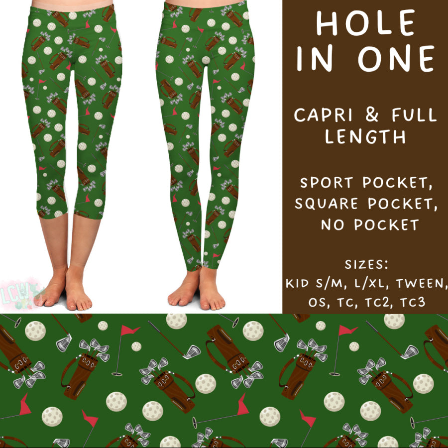 Preorder Custom Styles - Hole In One - Closes 23 Sep - ETA early Dec 2024 Leggings