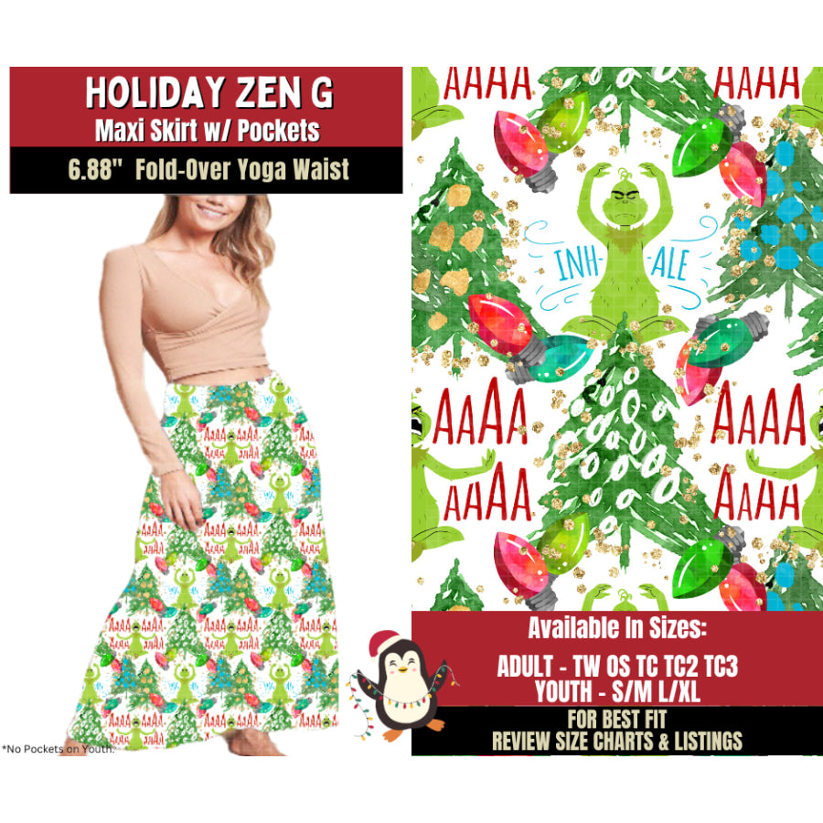 Preorder Custom Styles Holiday Zen G Closes 4 Sep ETA early Jan 2026 Leggings