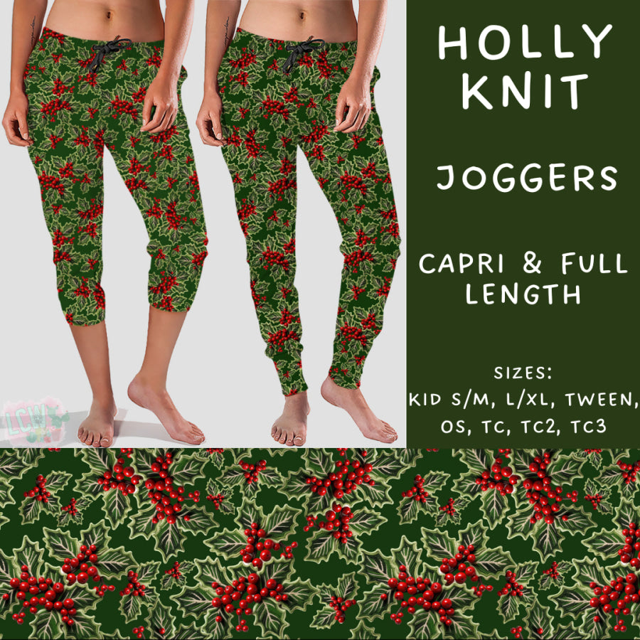 Preorder Custom Styles - Holly Knit - Closes 31 Oct - ETA early Jan 2025 Leggings